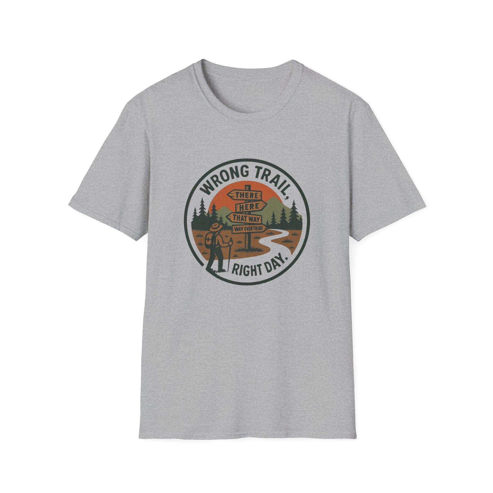 Wrong Trail Right Day T-Shirt