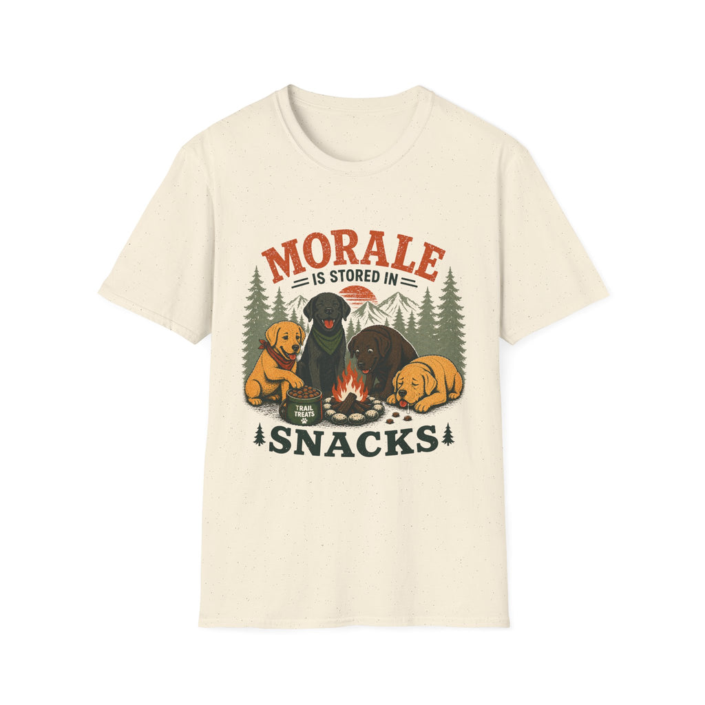Morale snacks Labrador T-Shirt