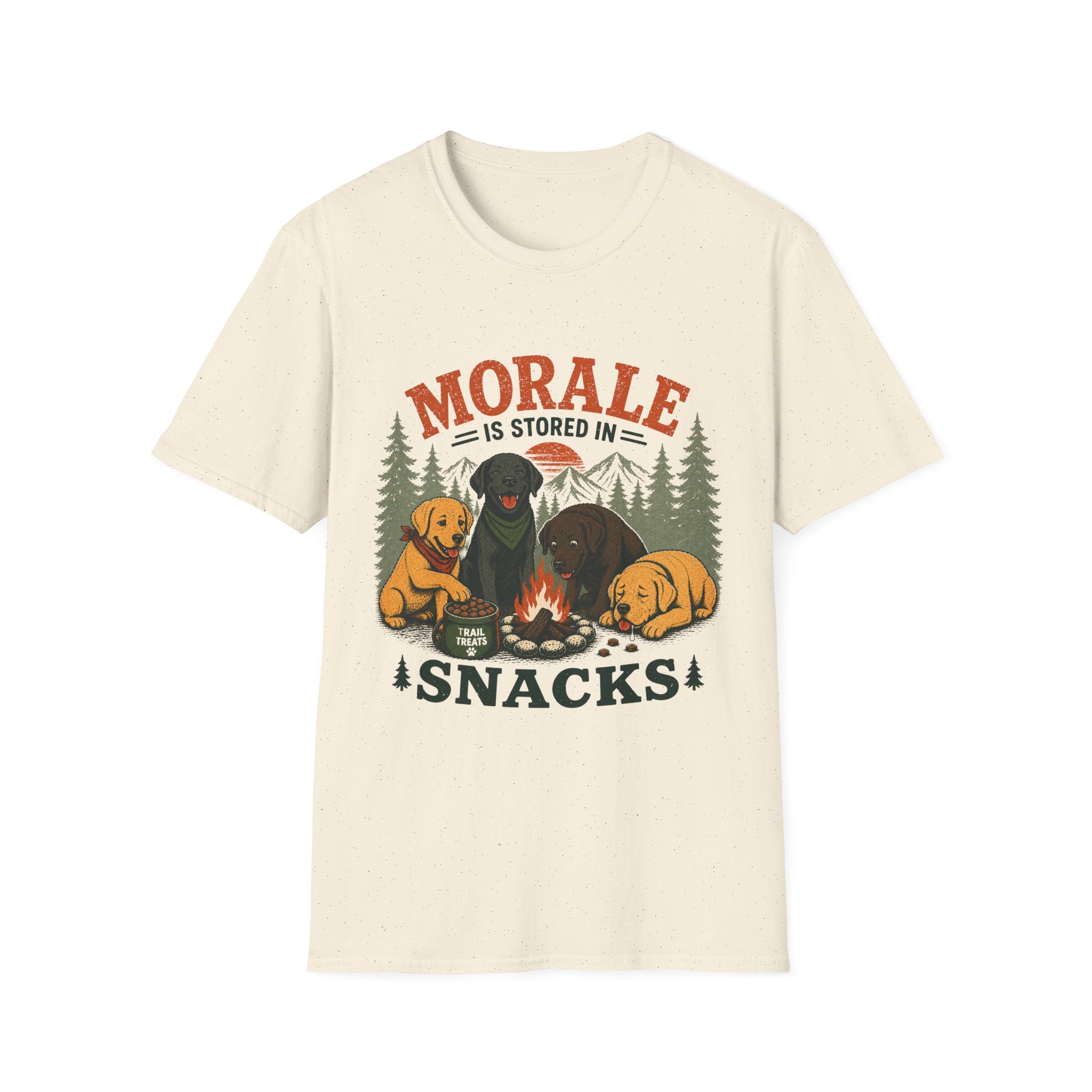 Morale snacks Labrador T-Shirt