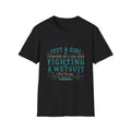 Just a girl fighting a wetsuit Tee