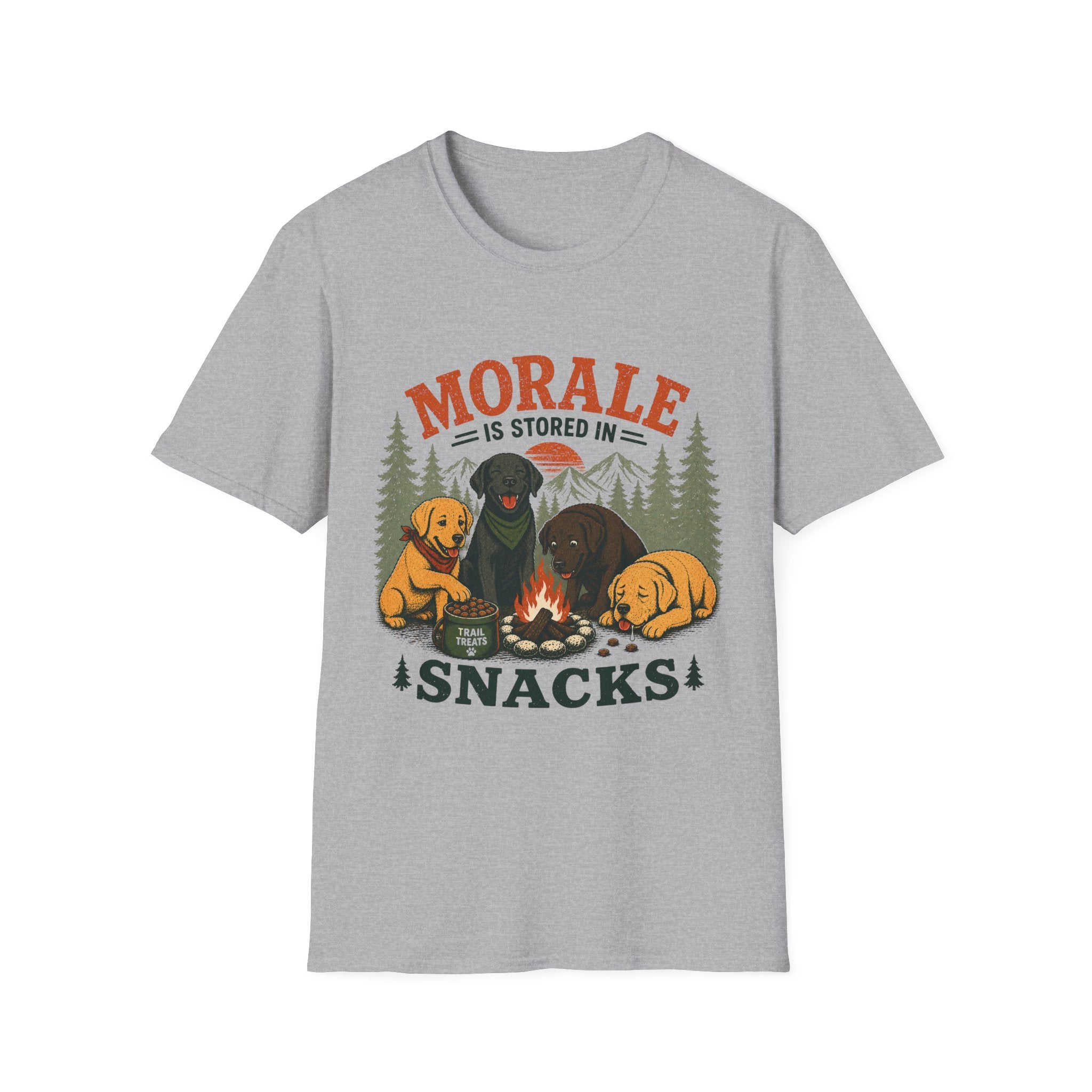 Morale snacks Labrador T-Shirt