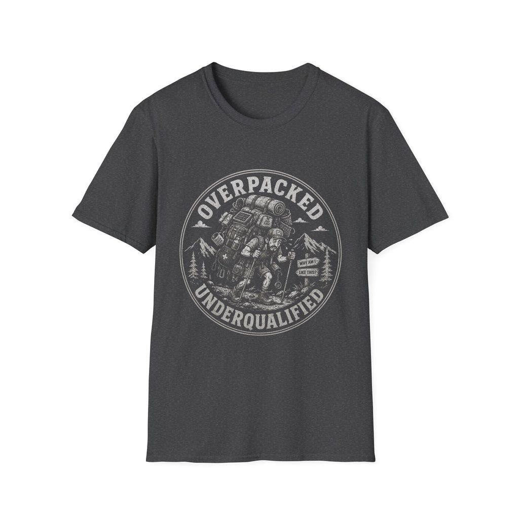 Overpacked Underqualified Tee
