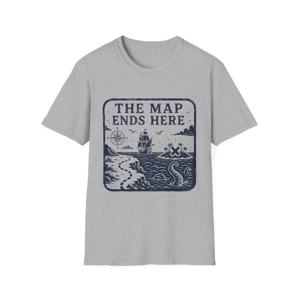 The Map Ends Here Ocean Edition T-Shirt