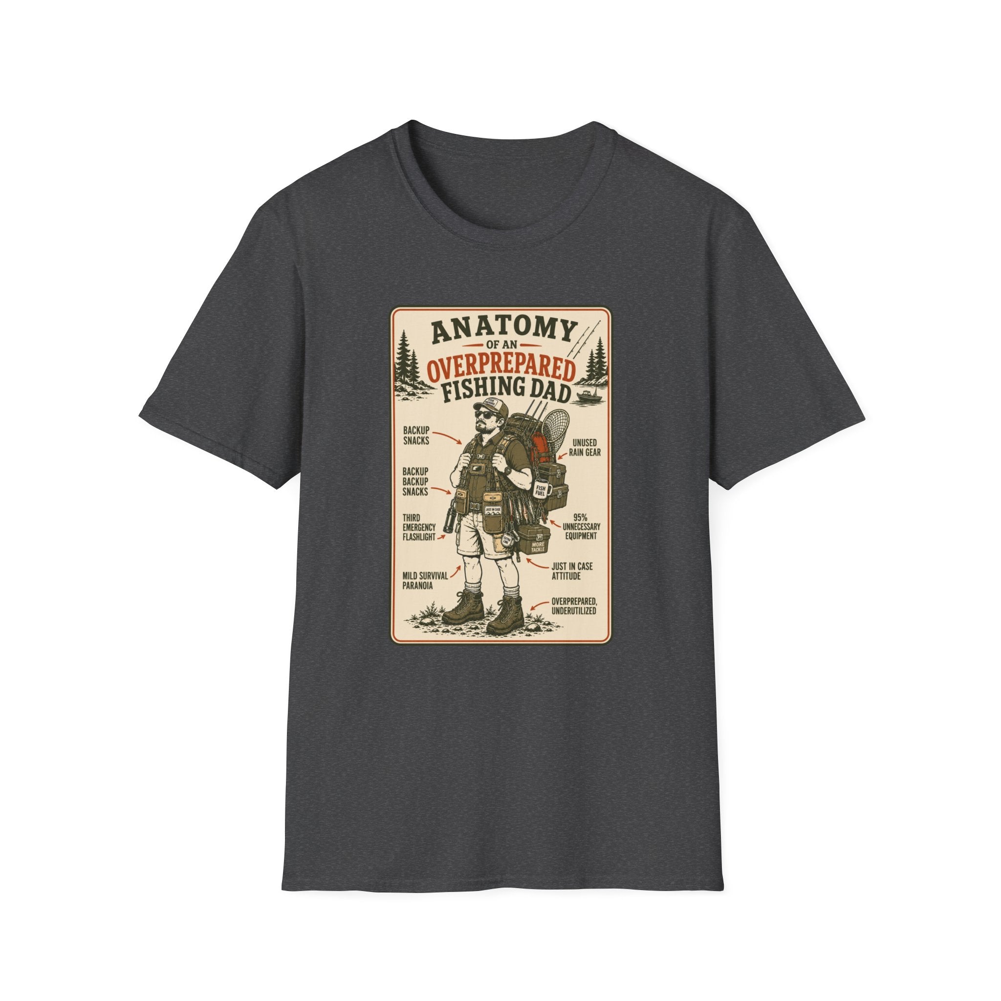 Overprepared Fishing Dad T-Shirt