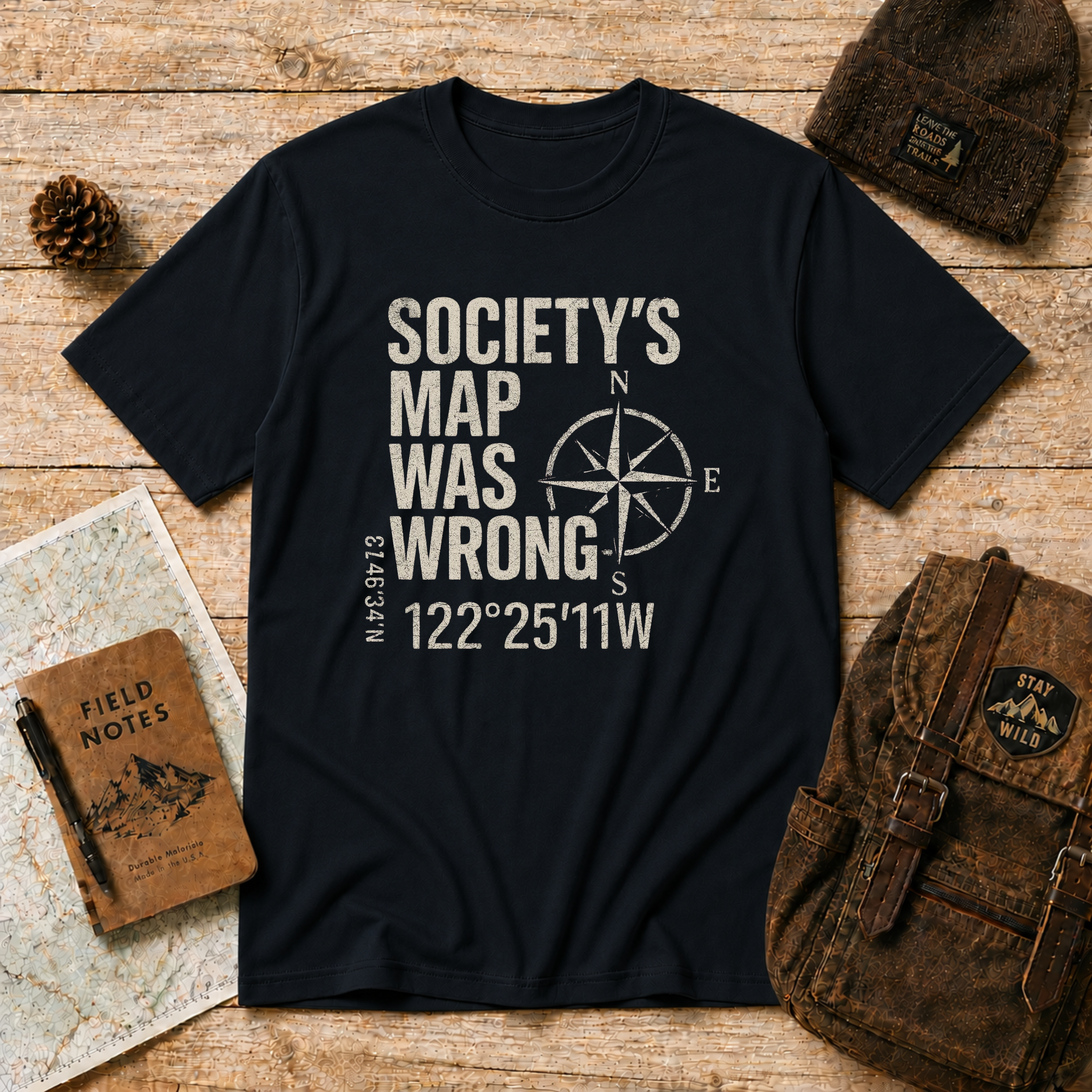 Societys map was wrong T-Shirt