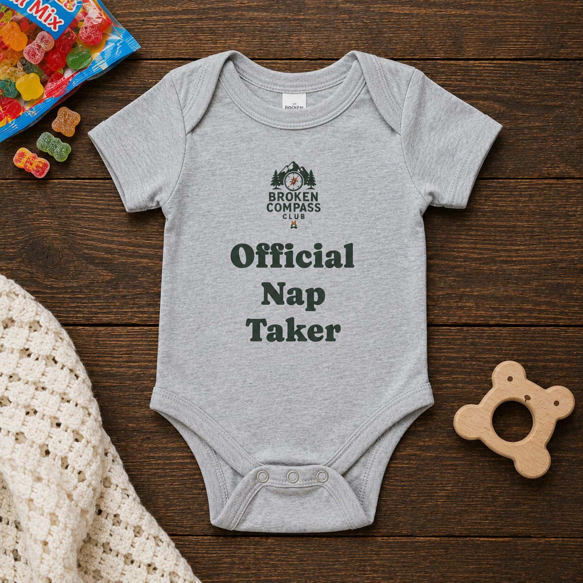 Official Nap Taker Baby Bodysuit | Family Adventure Tee