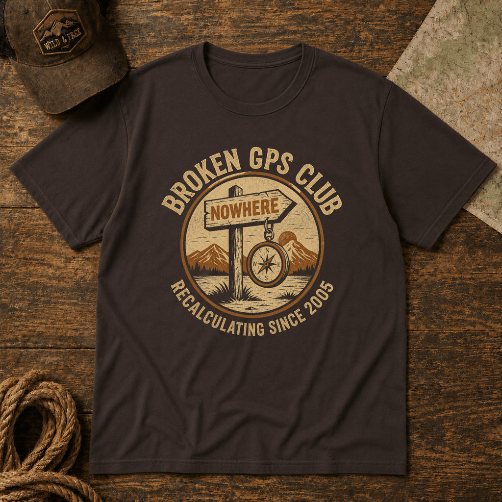 Broken GPS Club T-Shirt