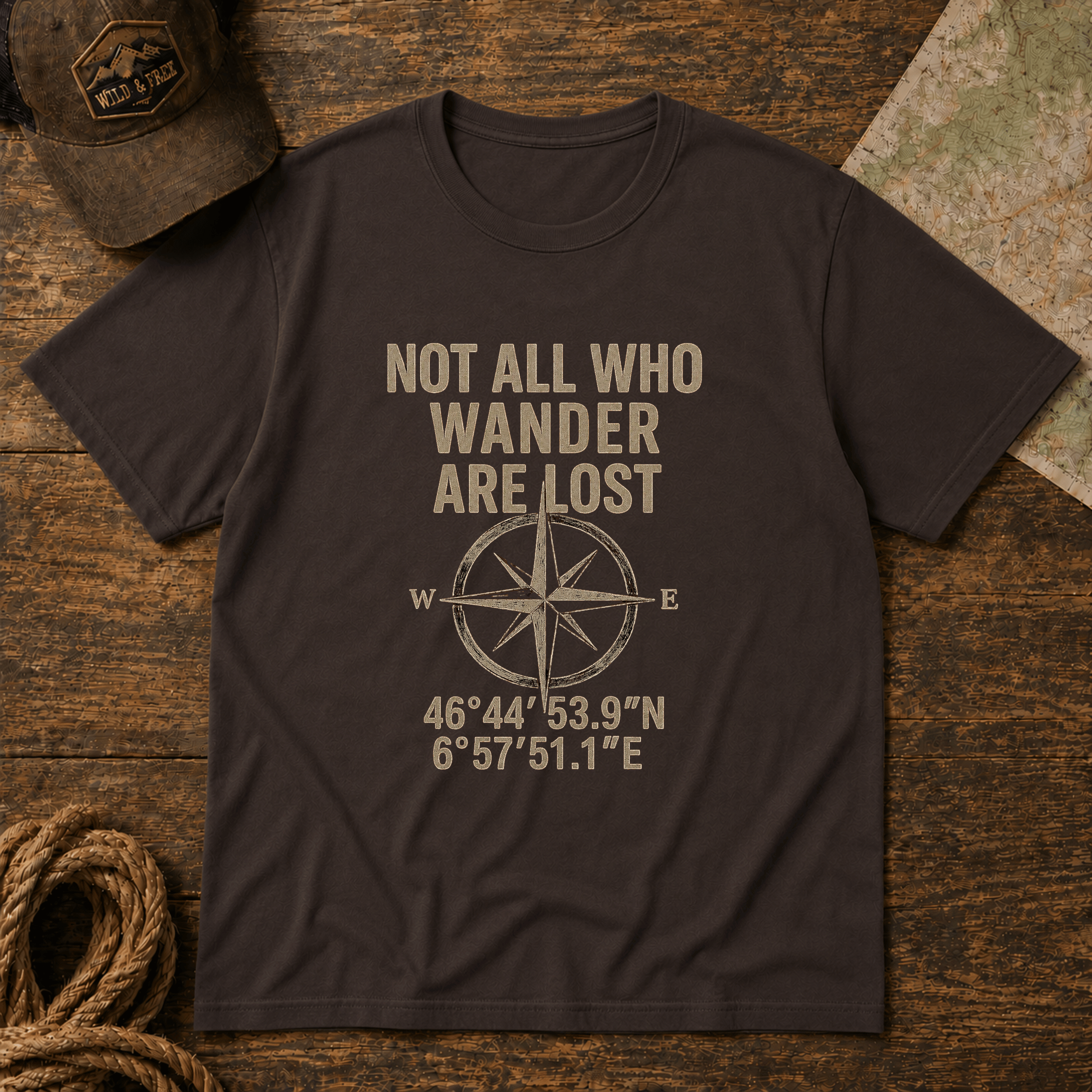 Not All Who Wander Are Lost T-Shirt