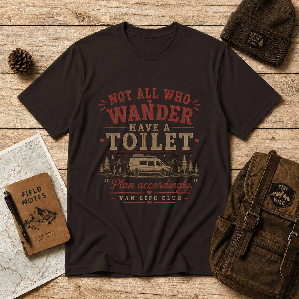 Not all who wander have a toilet T-Shirt