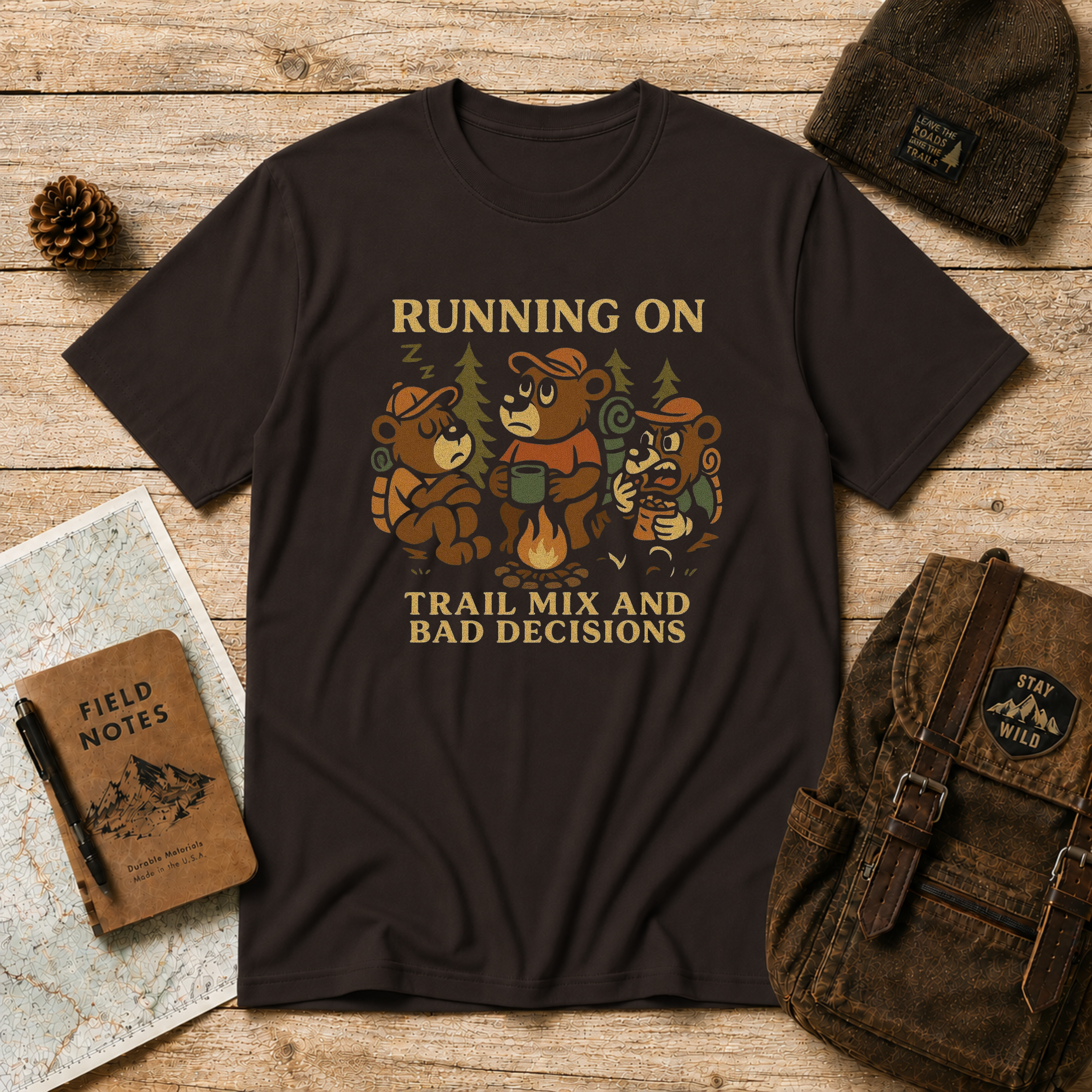 Running on Trail Mix T-Shirt