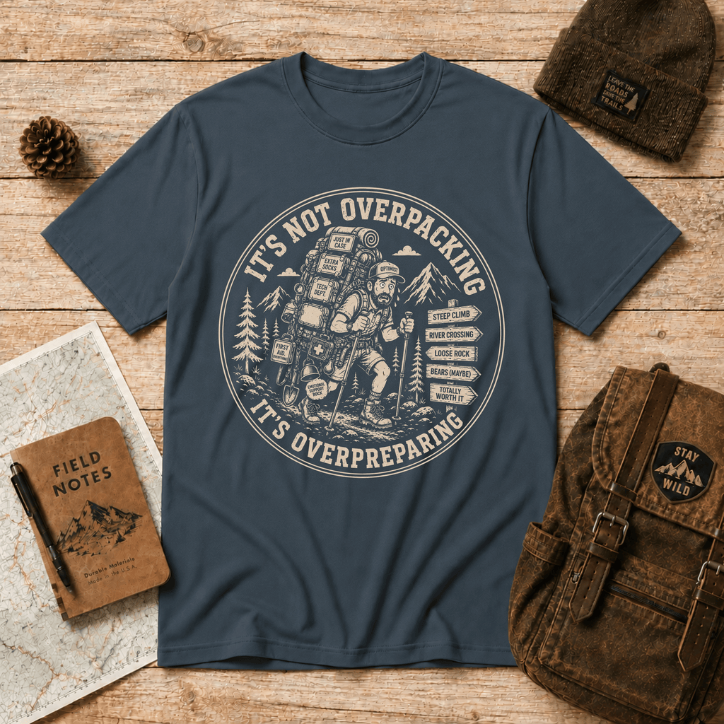 Overpacking Overpreparing T-Shirt