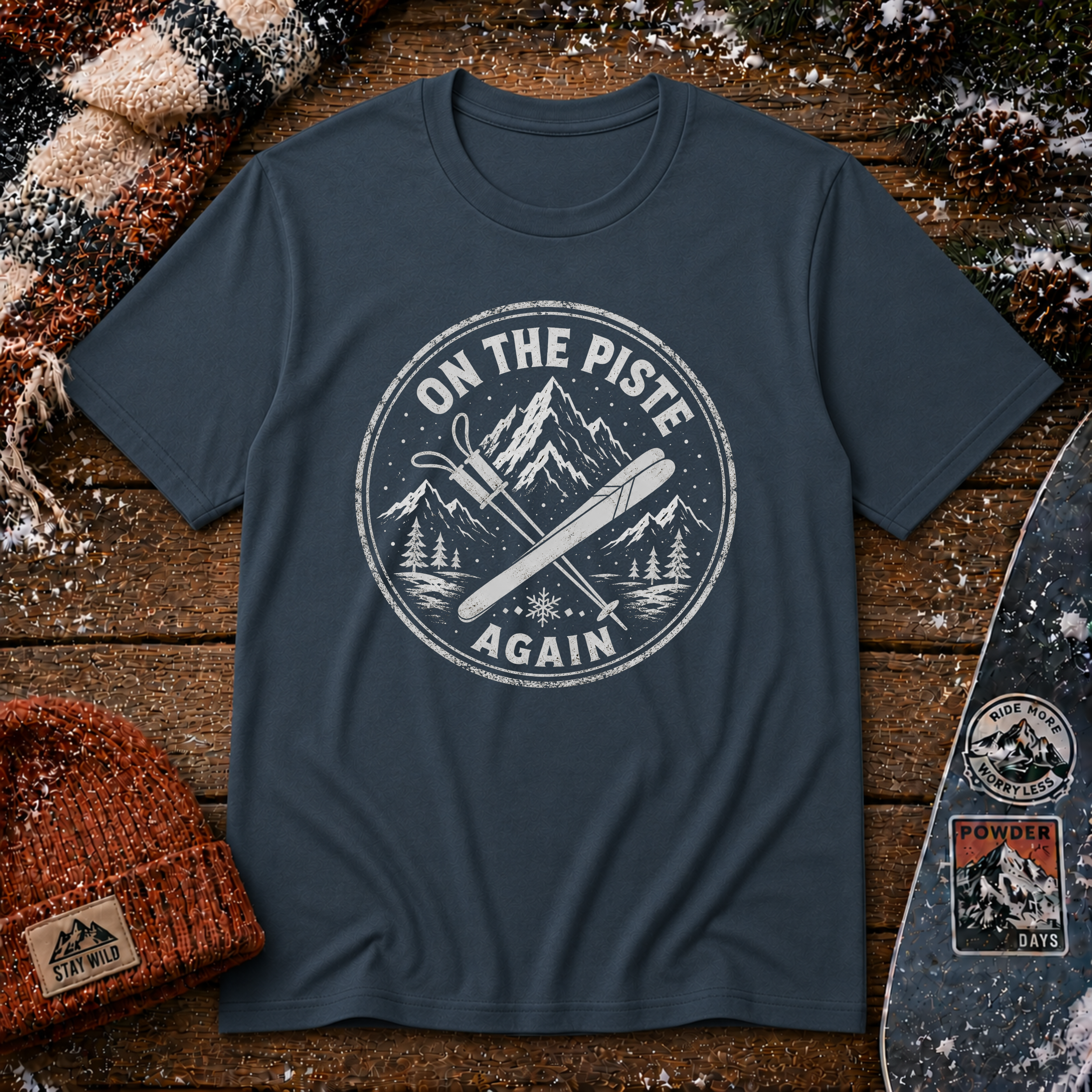 On The Piste Again T-Shirt