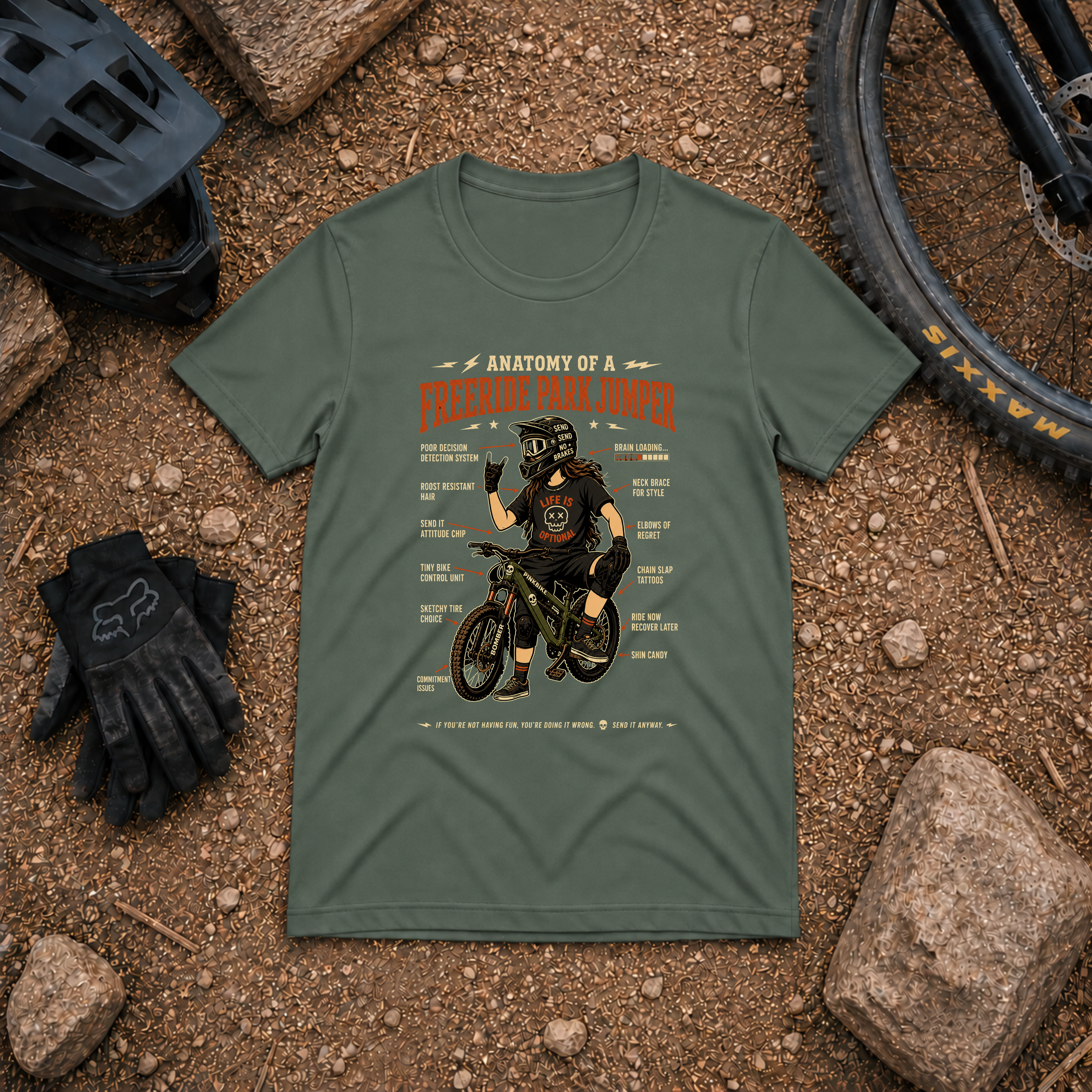 Freeride Park Jumper T-Shirt