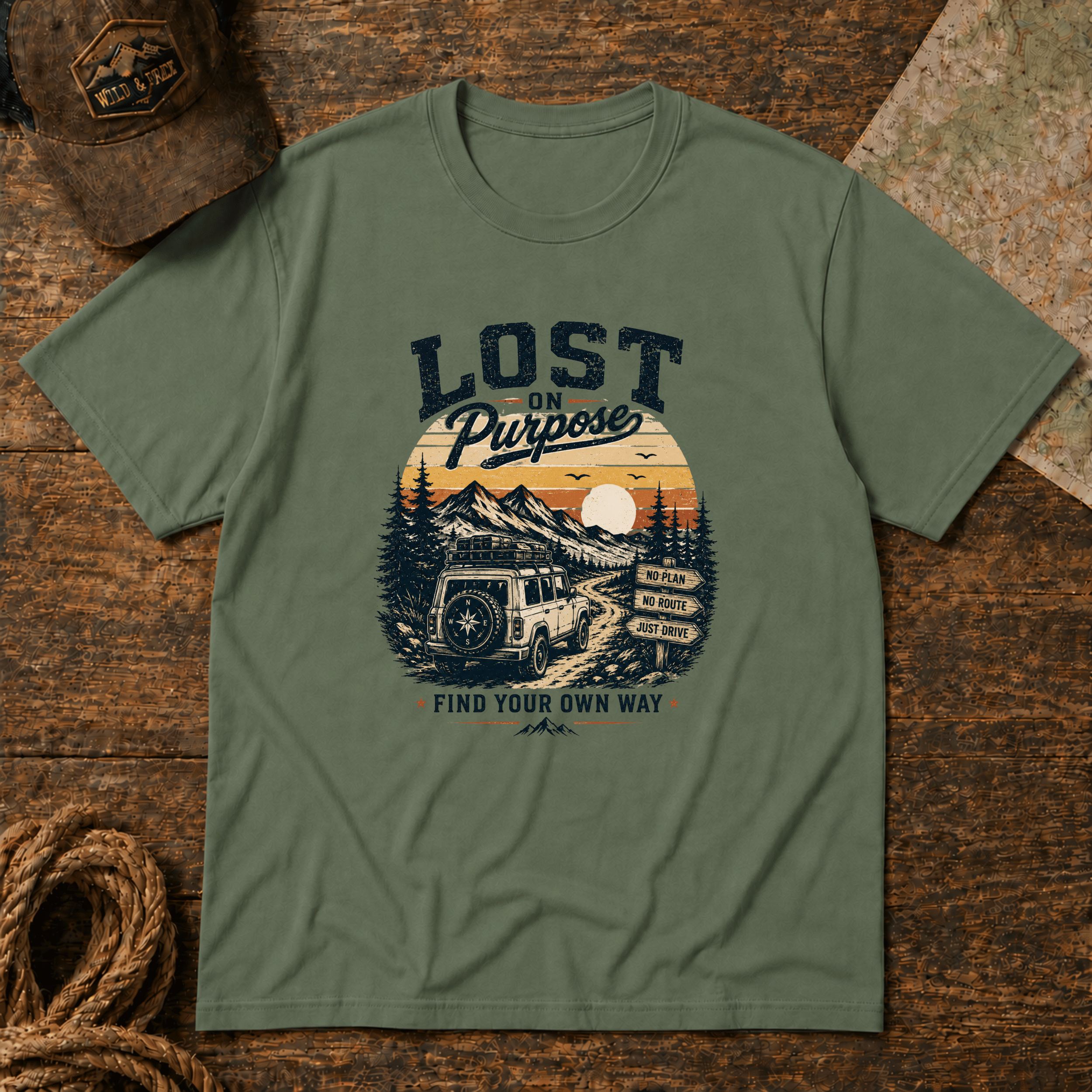 Lost on Purpose 2 T-Shirt