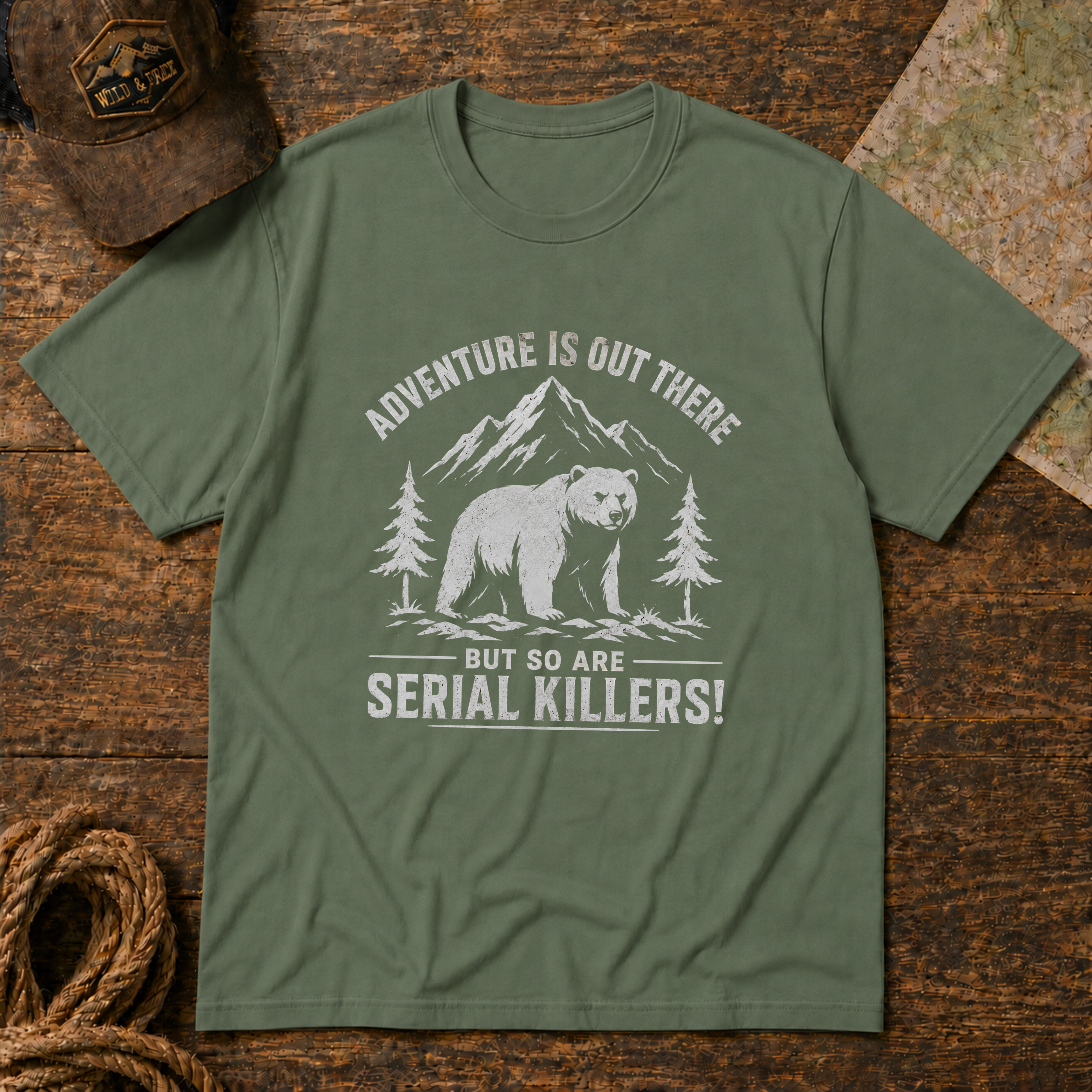 Adventure is out there T-Shirt