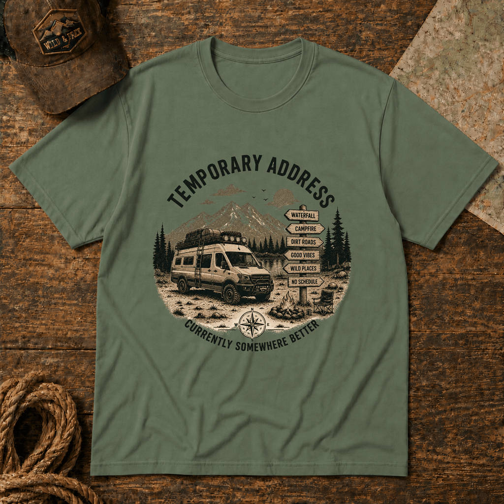 Temporary address T-Shirt