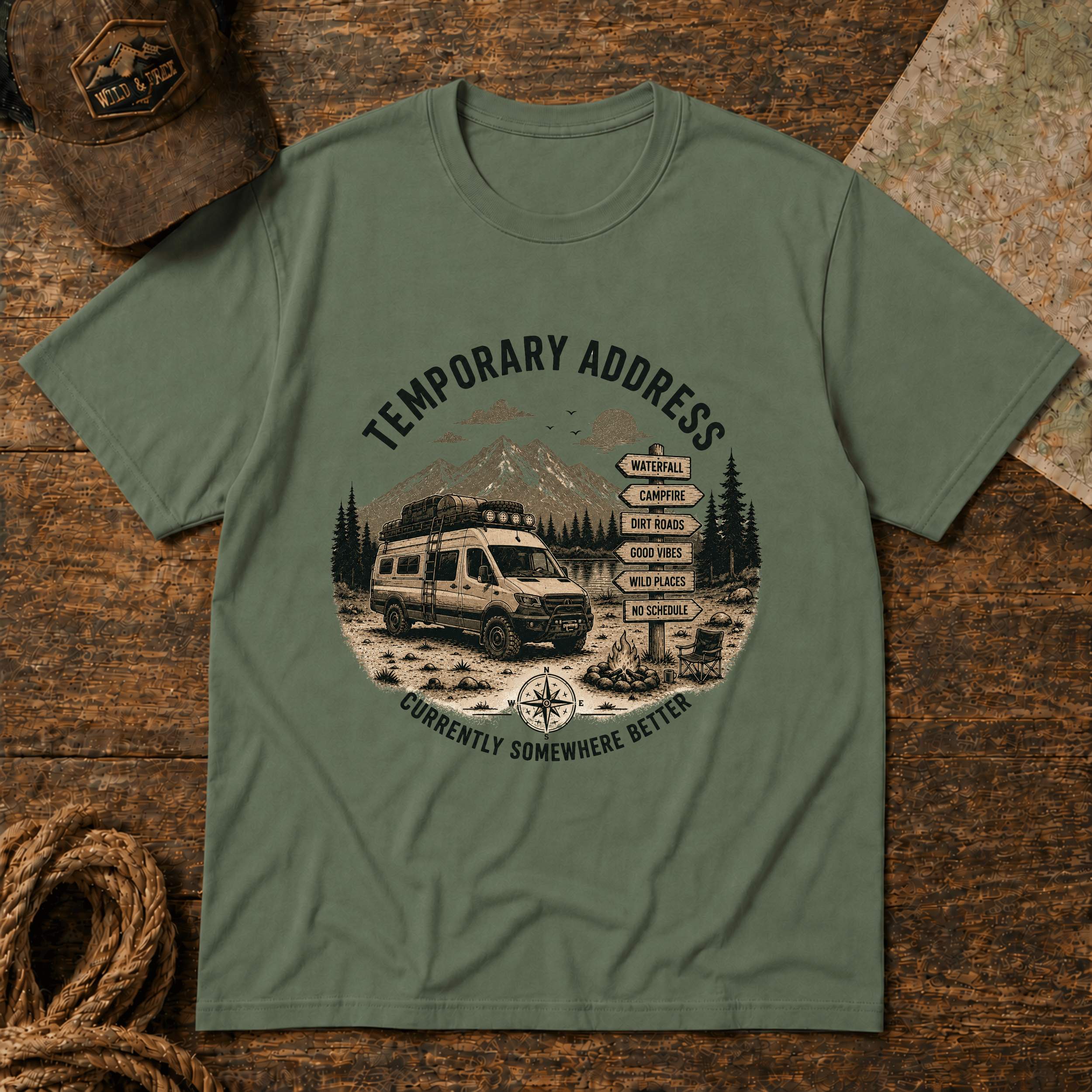 Temporary address T-Shirt