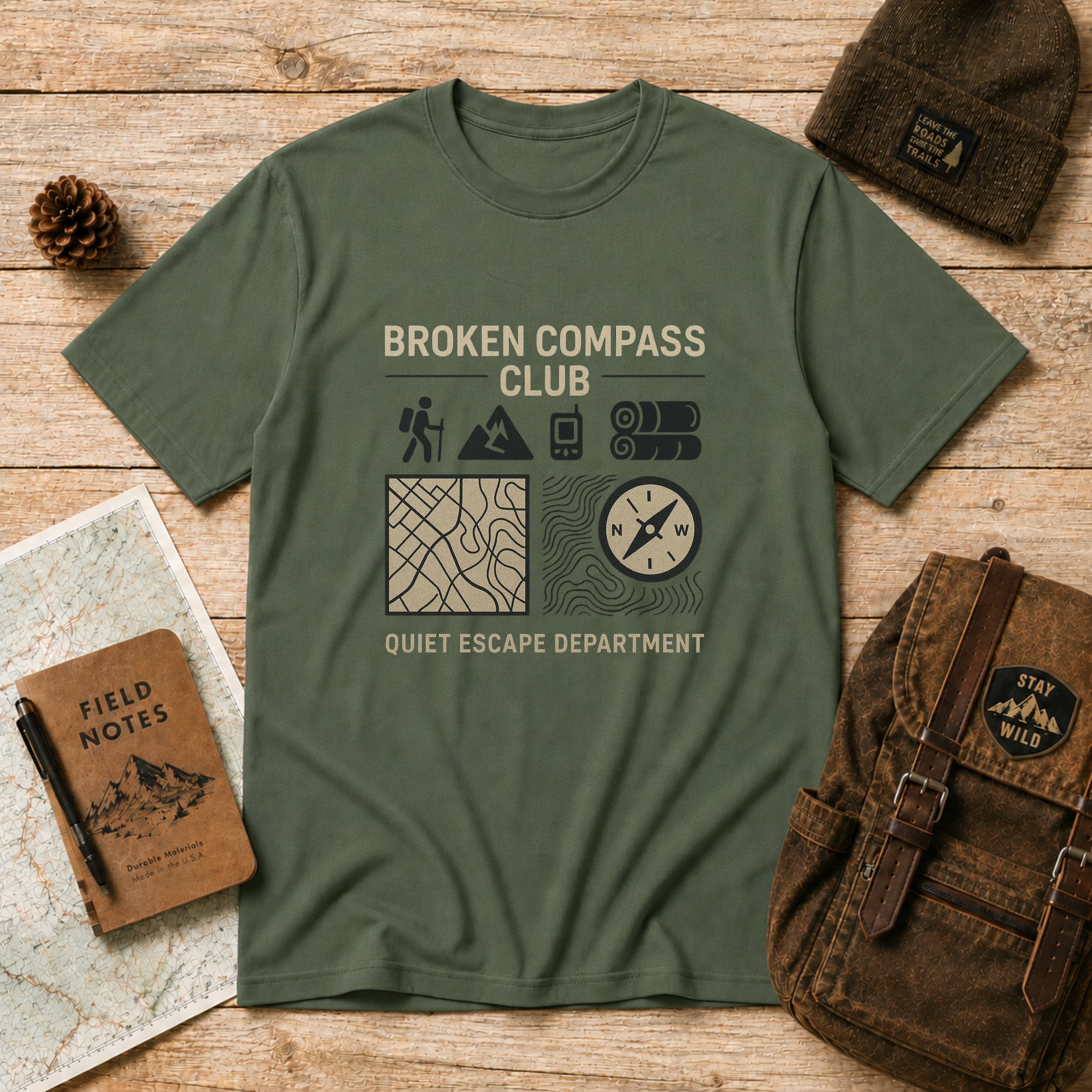 Quiet Escape Department T-Shirt
