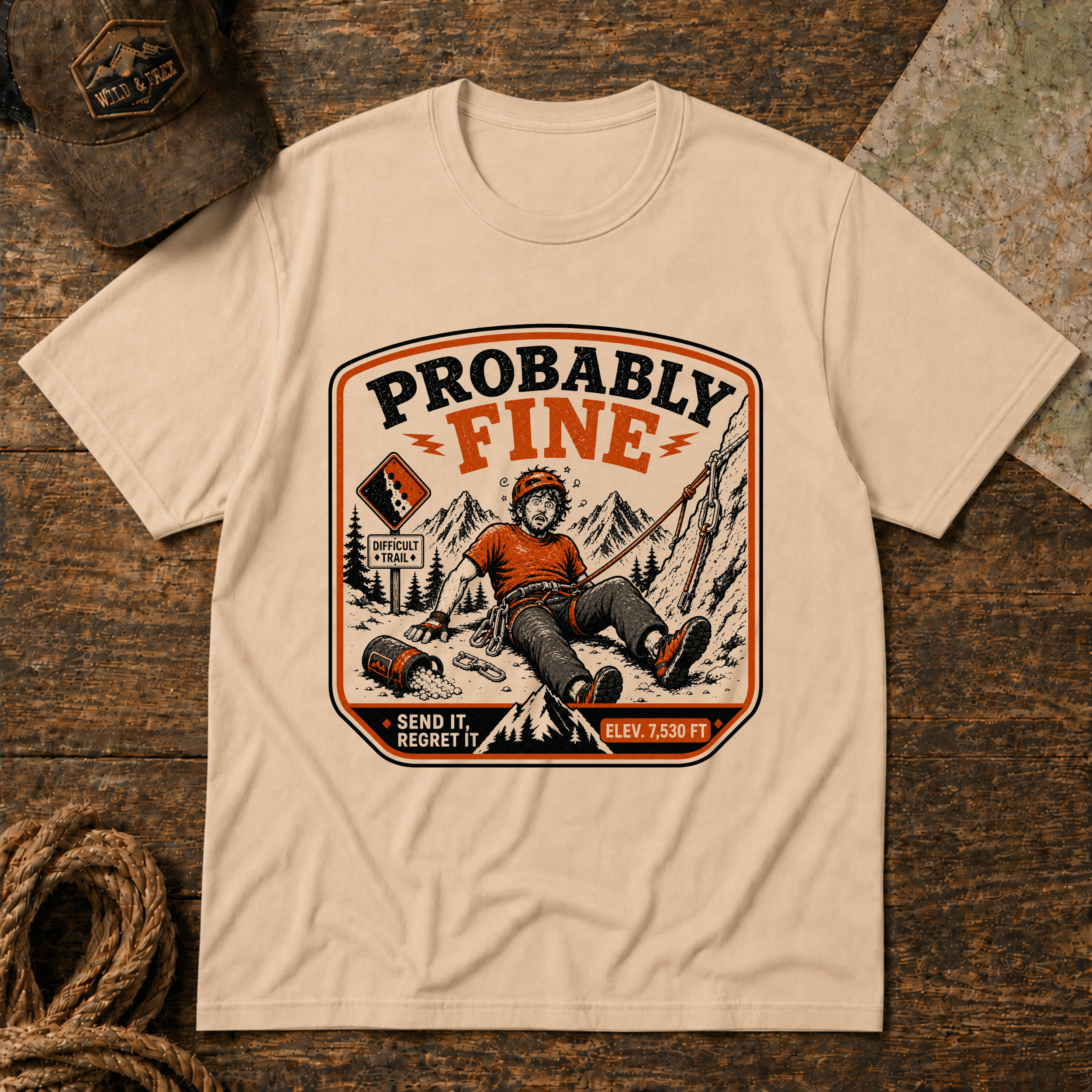Probably Fine Climber T-Shirt