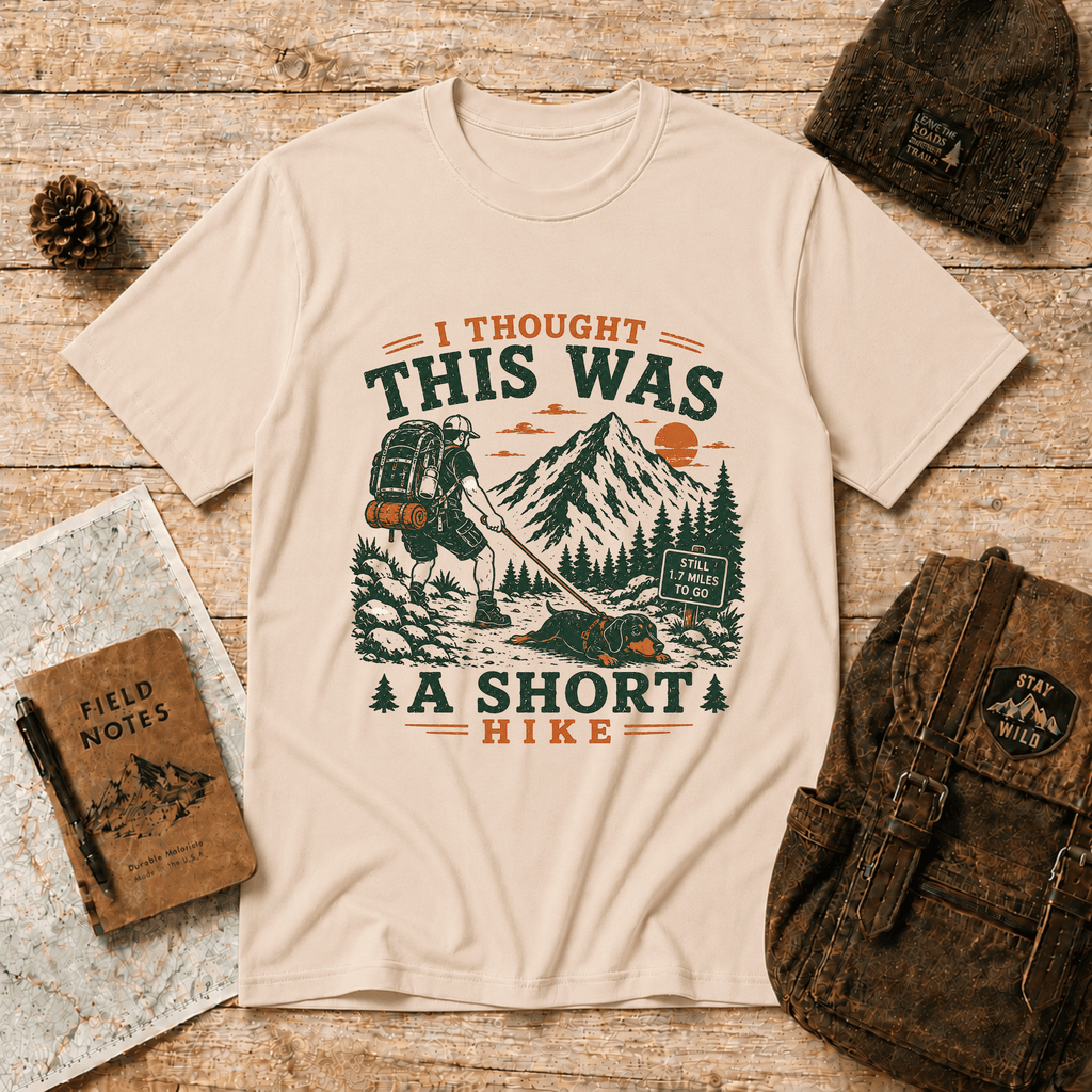 Short hike Daschund T-Shirt