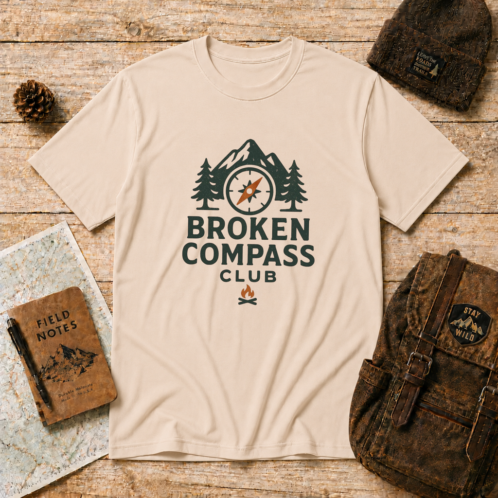 Broken Compass Club T-Shirt
