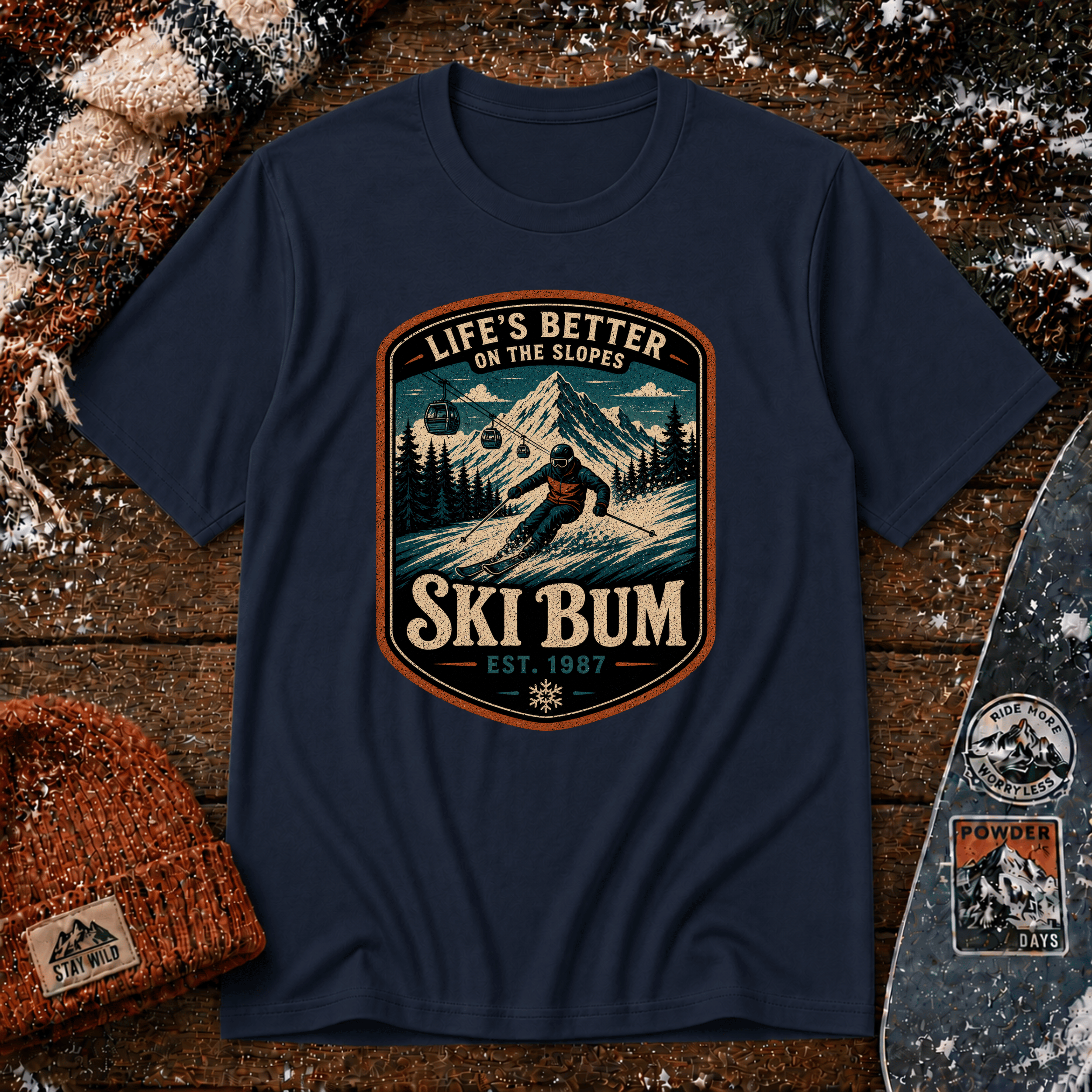 Life is Better on the Slopes T-Shirt