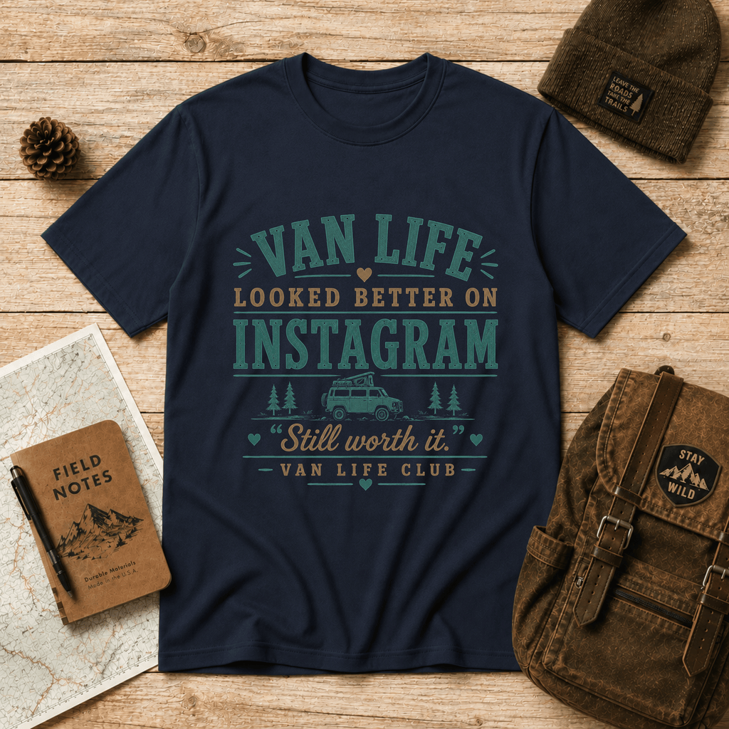 Van life looked better on Instagram T-Shirt