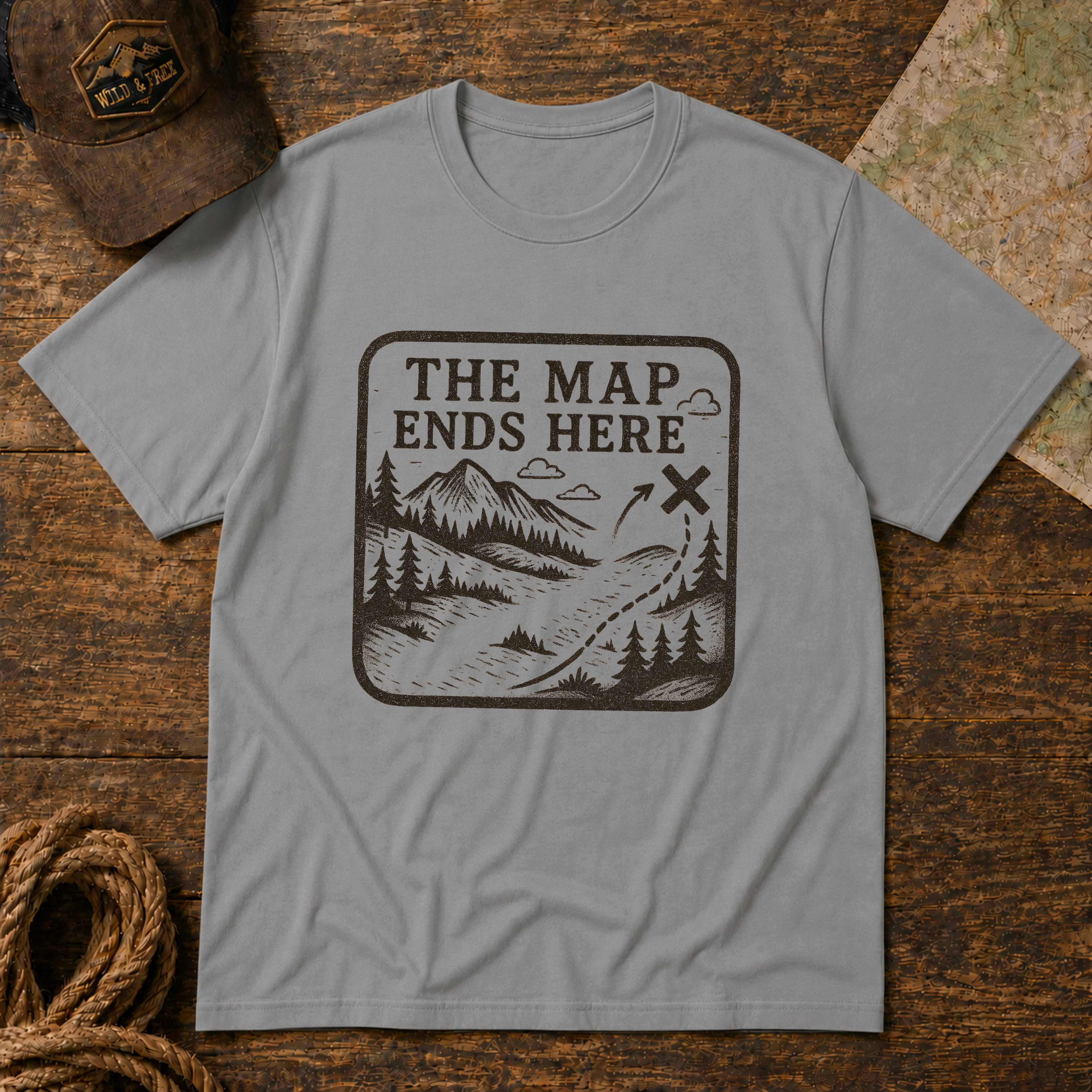 The map ends here Tee