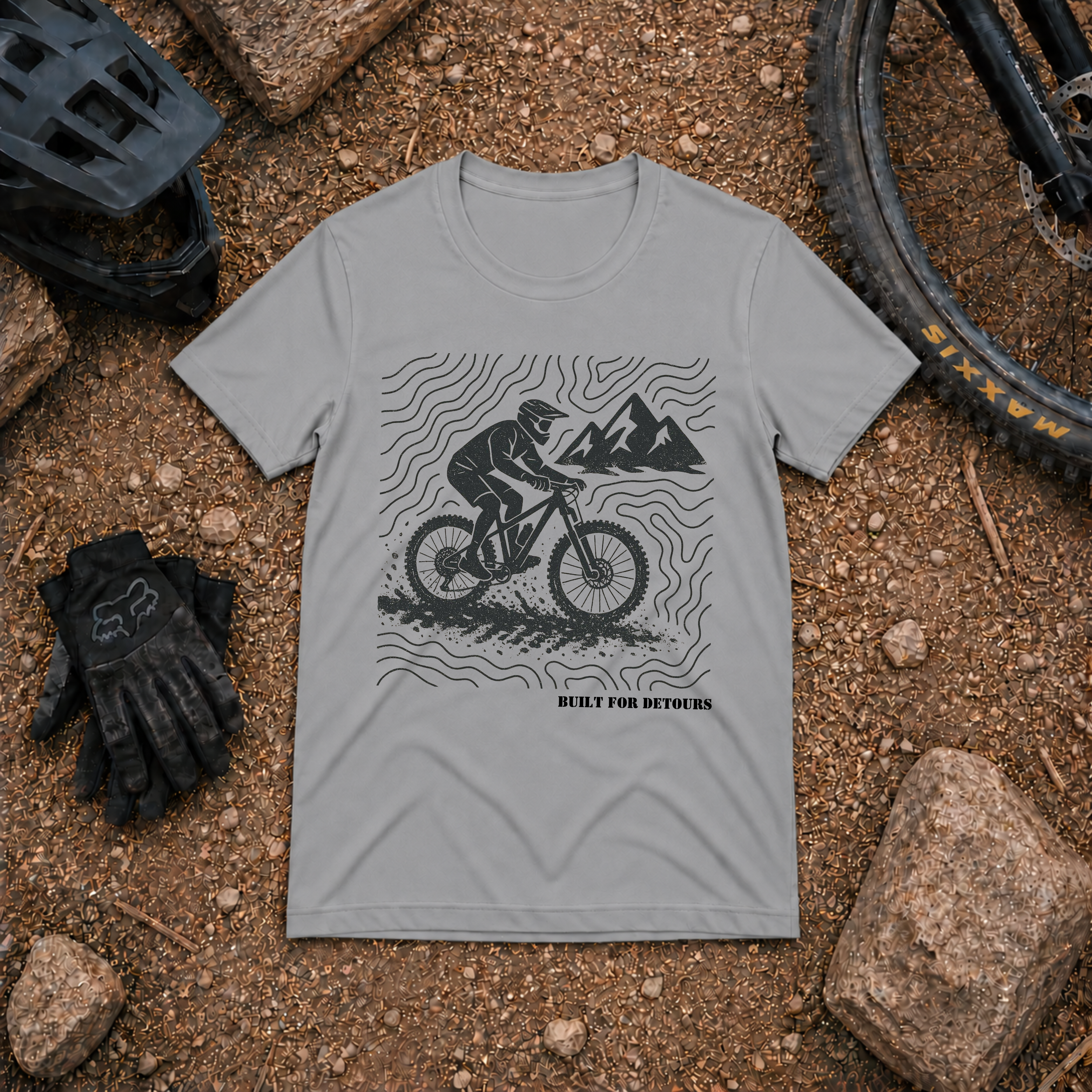 Built for Detours MTB T-Shirt
