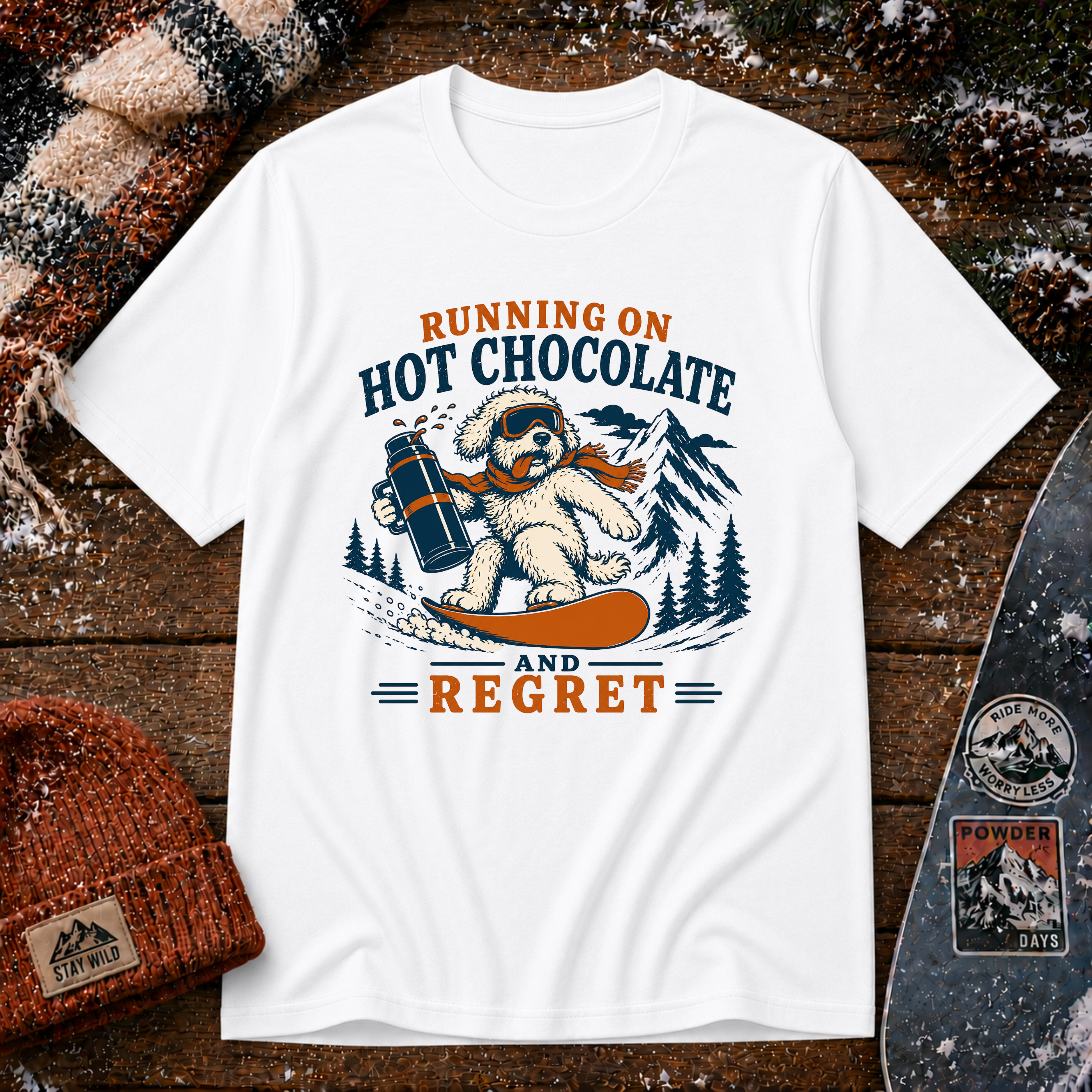 Running on hot chocolate T-Shirt