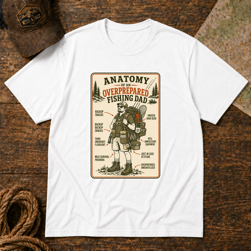 Overprepared Fishing Dad T-Shirt