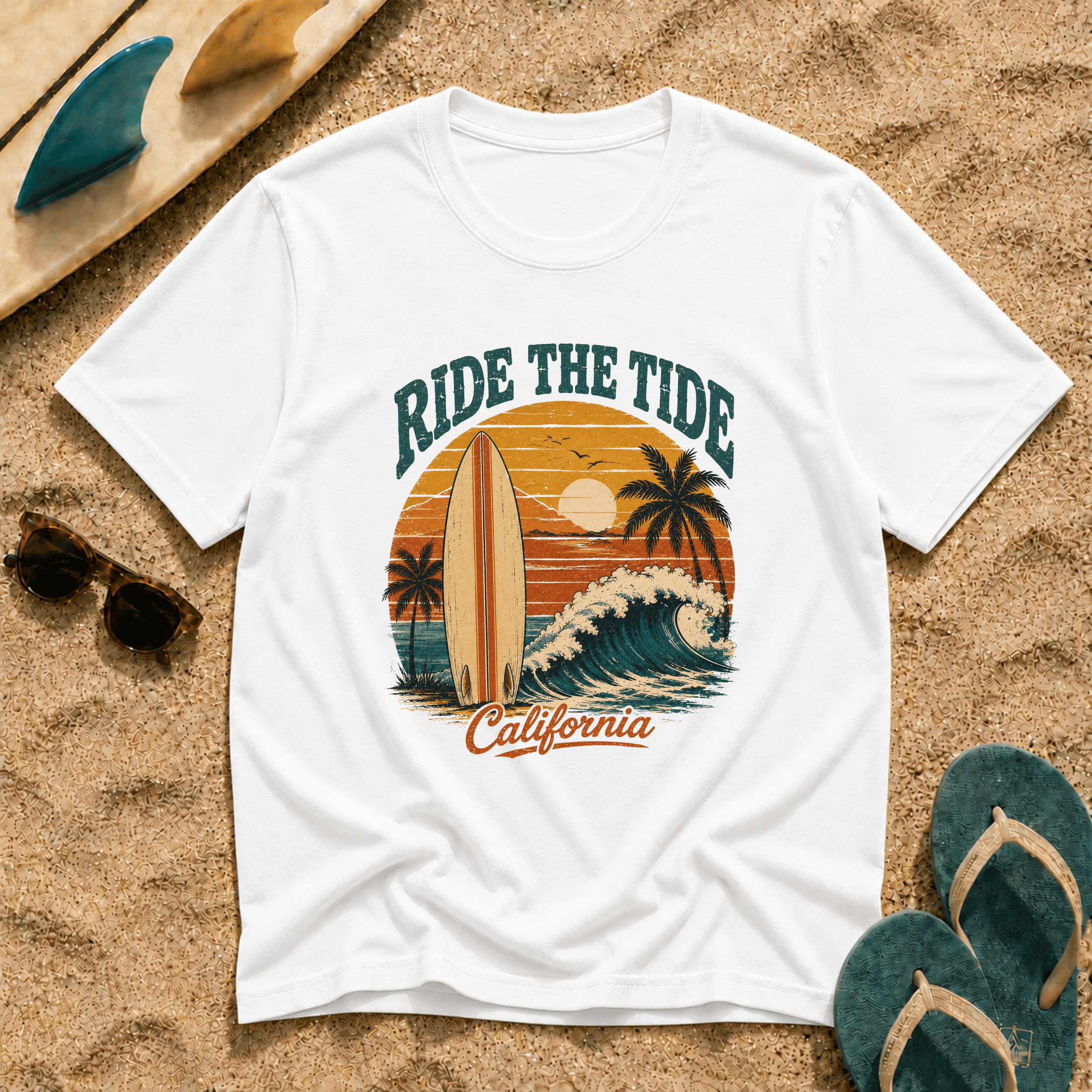 Ride the Tide California T-Shirt