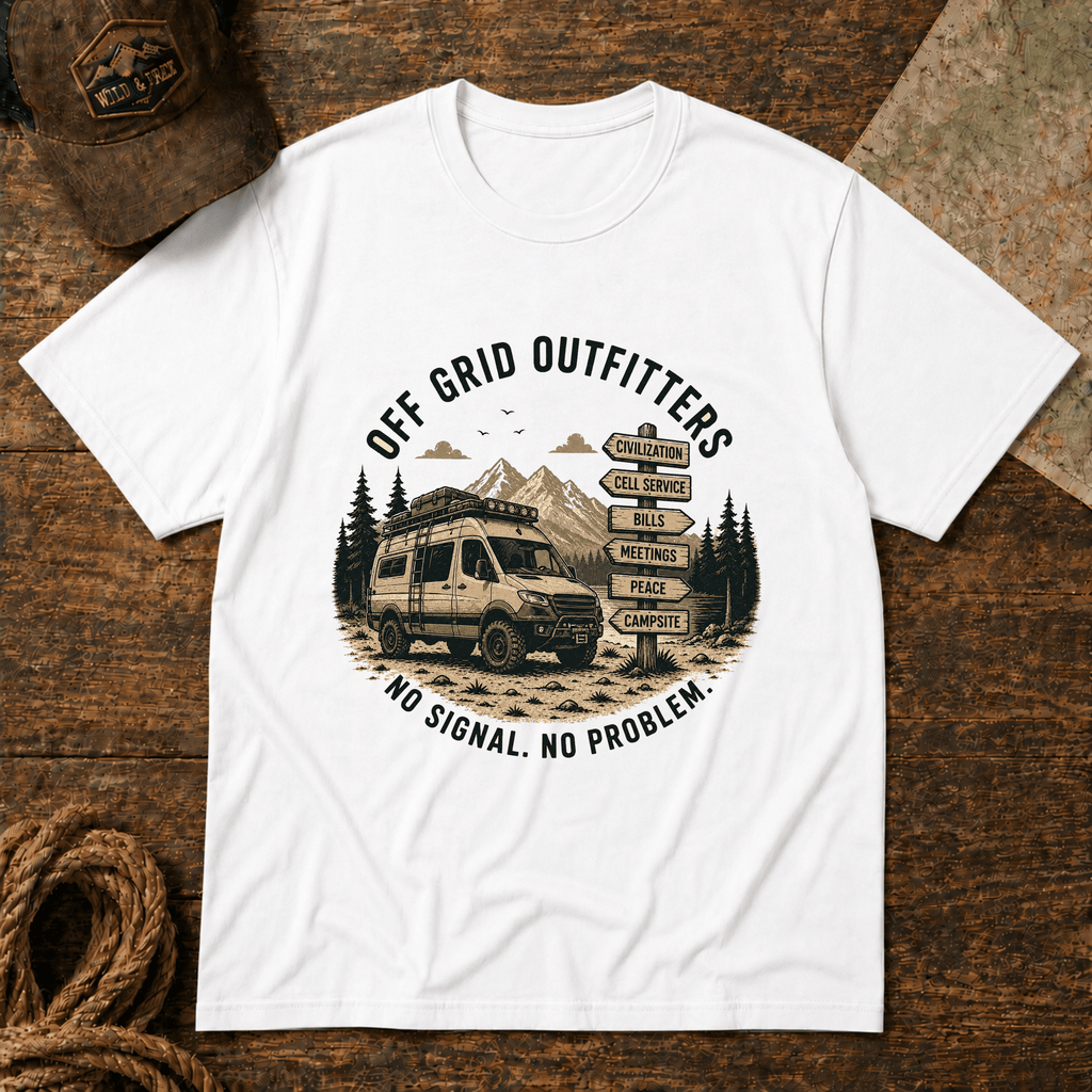 Off grid outfitters T-Shirt