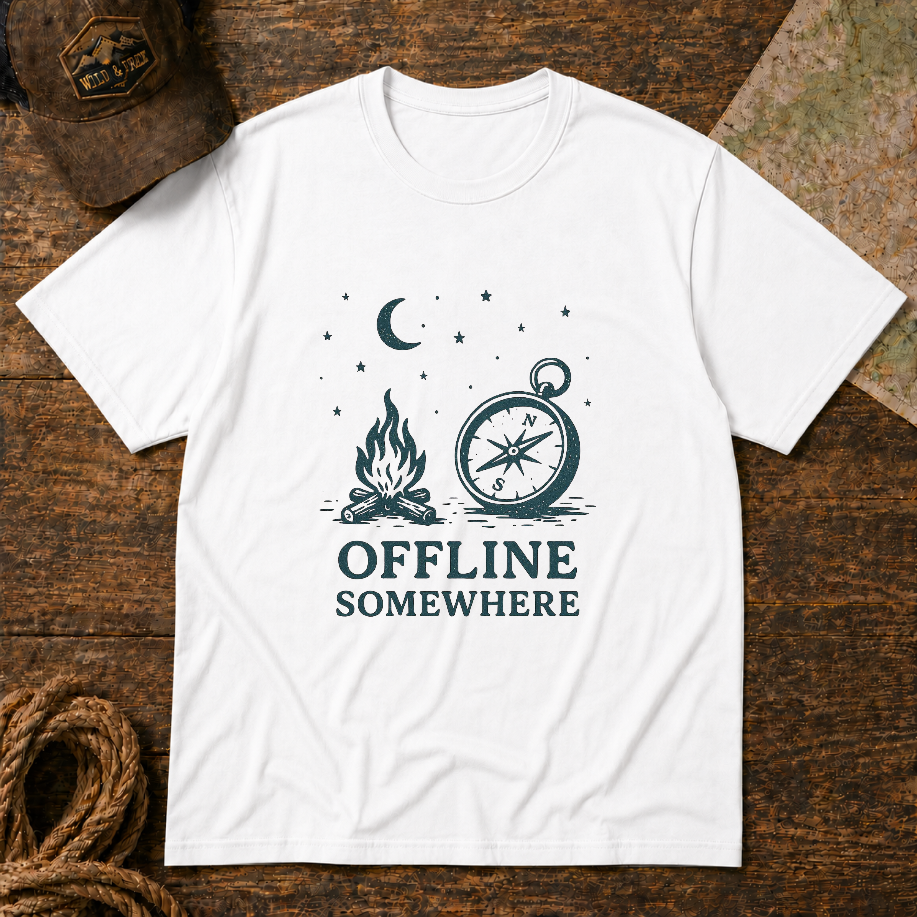 Offline Somewhere T-Shirt