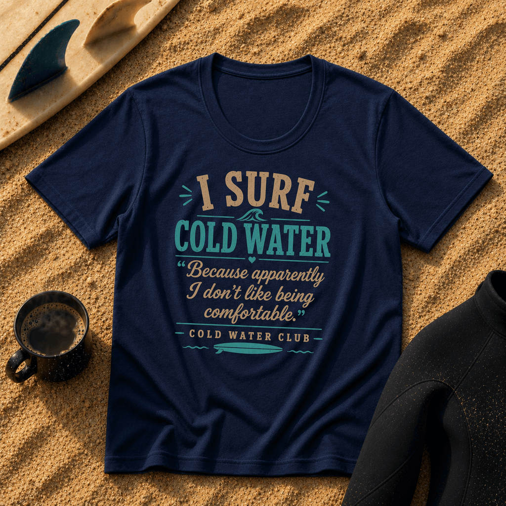 I surf cold water T-Shirt